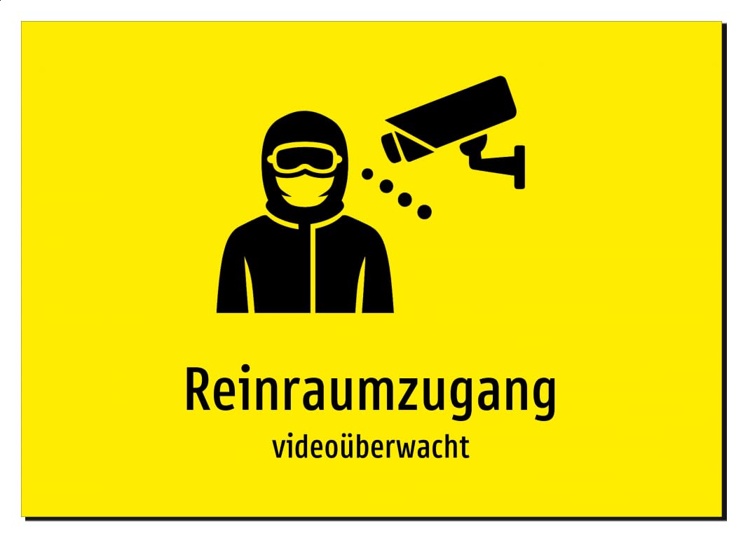43050-DE-S-06 | Reinraumzugang - videoüberwacht
