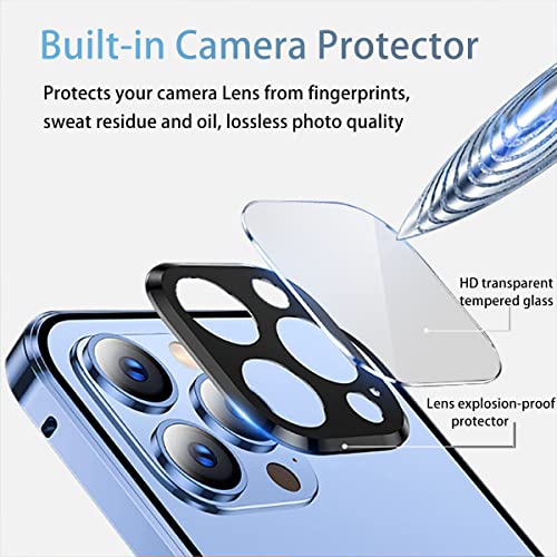 Coque iPhone 14 anti-espion protégeant l'écran et l'appareil photo