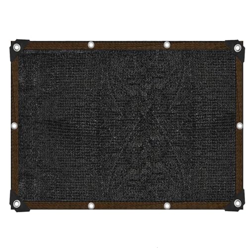 Strapazierfähiger Schattenstoff, Sonnenschutz mit Ösen, 70 % Schattierungsrate, Sonnenschutz, Netzplane für Pflanzen, Gewächshaus, Pergola im Freien