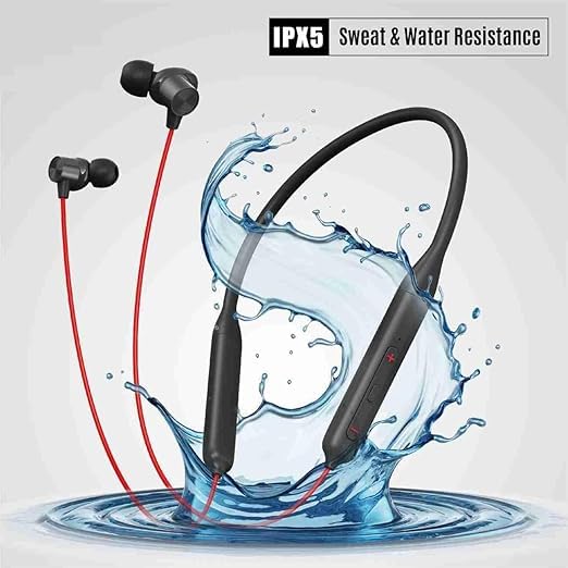 Image of Original Z2 Neckband Bluetooth for Oppo Reno Earphones Original Like Wireless Original Z2 Neckband Bluetoothin-Ear Headphones Headset with Mic, Deep Bass, Sports0 Earbuds (15 Hours, RED.4)