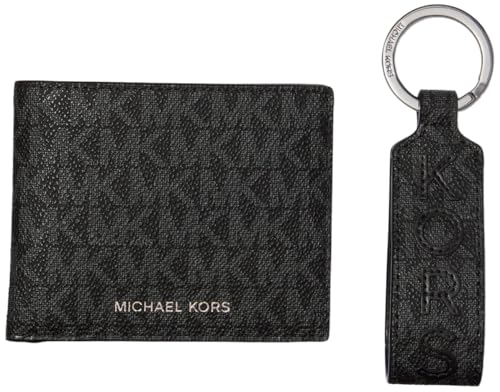 Michael Kors Malone Slim Billfold Wallet & Key Fob Gift Set