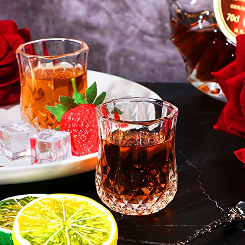1.7Oz Mini Shot Glasses Set Tasting Glasses Heavy Base Clear Shot Glass Cute Cordial Glasses Mini Wine Glasses For Serving Whiskey, Wine, Juice (72 Pcs) #TOP6