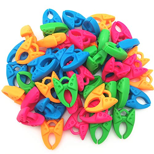Image of Fbshicung 100Pcs Bobbin Clamps /Holders Keeping Bobbin Thread No More Thread Getting Tangled-for Type A & L Bobbins