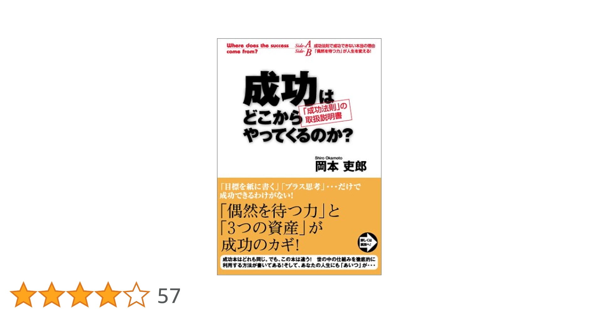 【3CD+冊子】岡本吏郎が語る壁を破る戦略思考 現状を打破する経営トップの発想 成功はどこからやってくるのか? ~「成功法則」の取扱説明書
