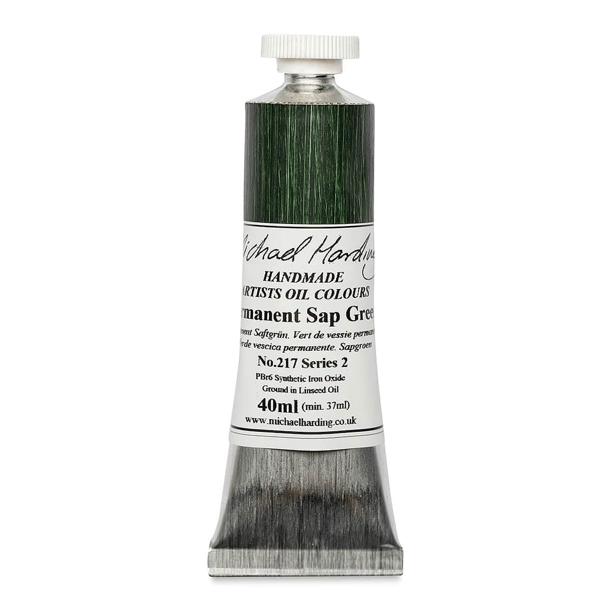 Michael Harding Permanent Sap Green Oil Colour : 40Ml