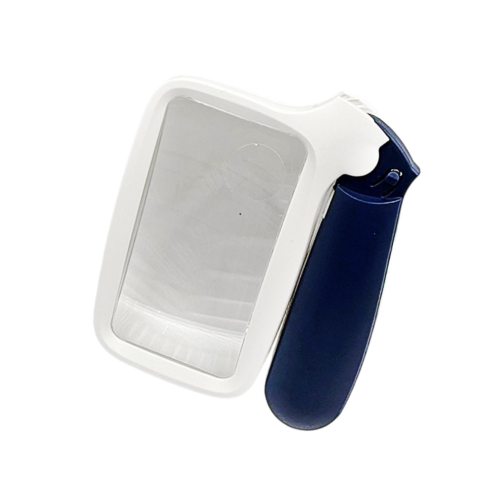 Buxuaaaa Blue Multipurpose Foldable Magnifyings Glass With 5 Led Light Dimming Modes For Reading And Precisions Work Folding Magnifier With Light