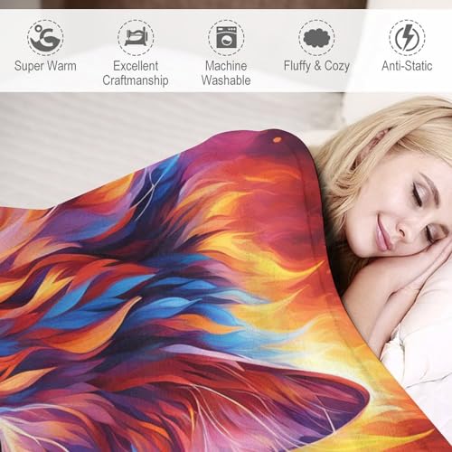 Couverture polaire flannel chat mignon 3D jeté de lit - 4