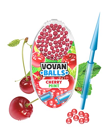 Liquidküche VO100A10-CM-A Vovan Balls - Aromakugel Cherrymint, Aluminium Cover