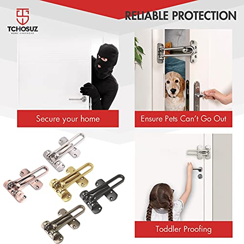 Tchosuz - Chiavistello di sicurezza per porta, in