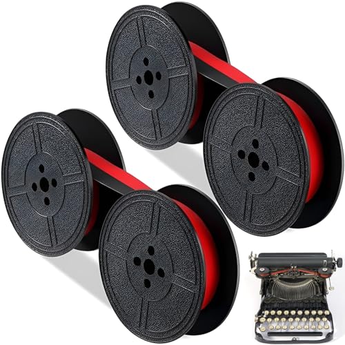 Farbband DIN 2103 2 Schreibmaschinen Farbbänder – Kompatibel Mit DIN 2103 & 32755, Nylon, Schwarz | Doppelpack Farbband Schreibmaschine DIN 2103 32755 Nylon Schwarz Ersatz