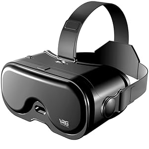 VR Headset for Phone, 3D Family Anti-Blue Eyes Protected HD Lenses, 120° FOV Virtual Reality Headsets VR Goggles for iPhone17/16/15/14/13/12/11, Samsung, Android, Glasses-Friendly