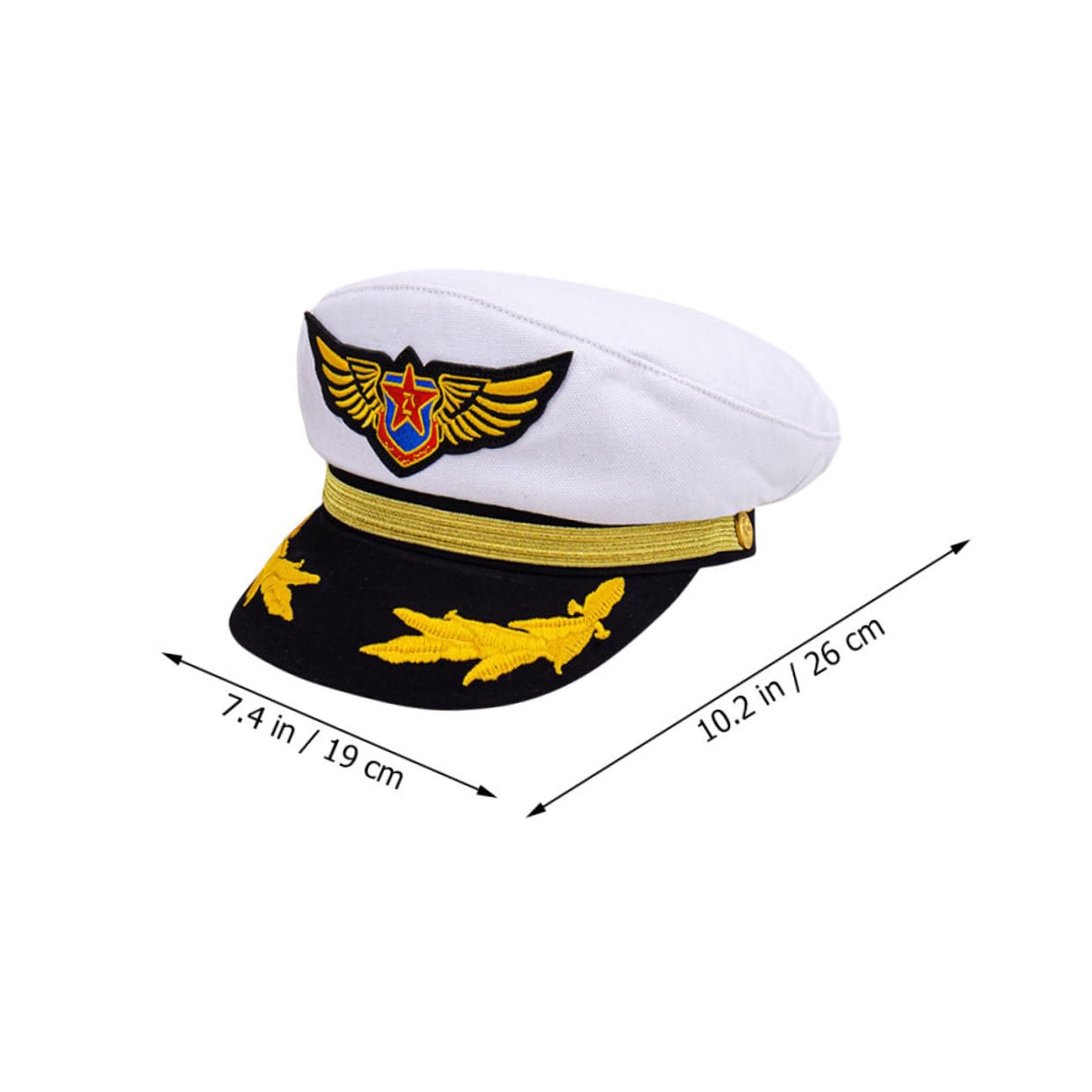 Toyvian Captain Hat Sailor Hat Boys and Girls Boys and Girls Cosplay for Travel
