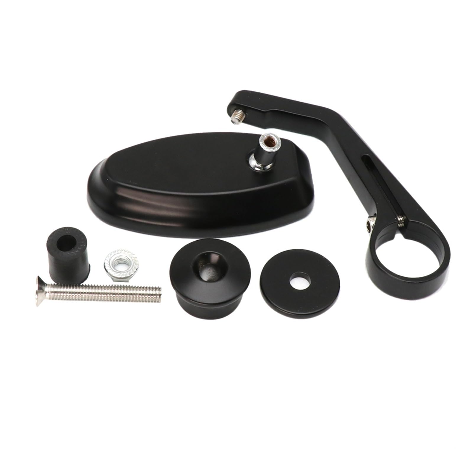 Rétroviseurs Moto 7/8" extrémité Guidon pour Yam&aha pour Duc&ati Cafe Racer pour Victory pour Triumph Daytona Moto Guidon Miroirs Arrière