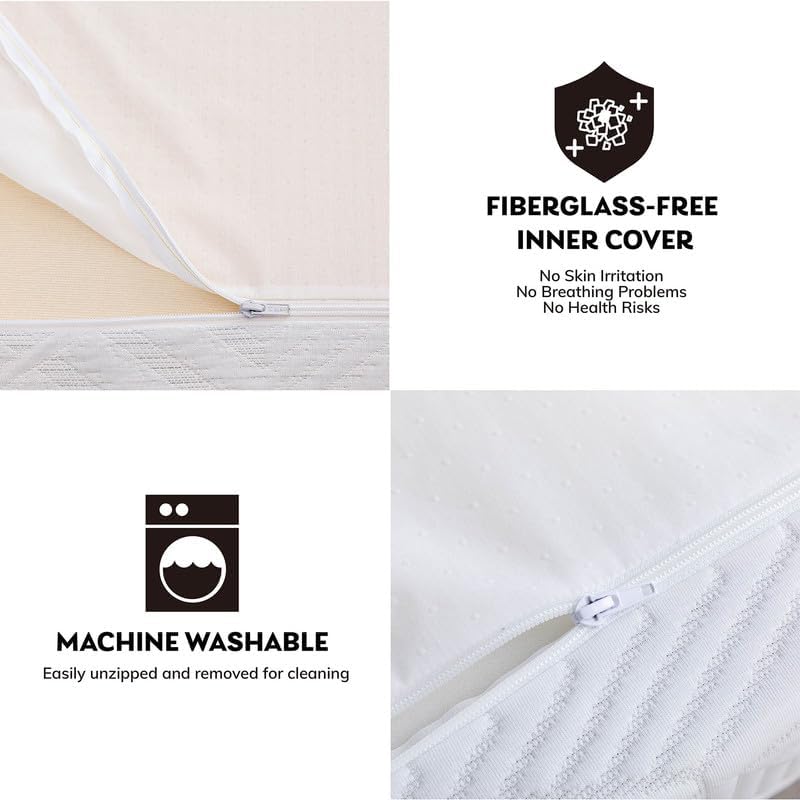 Miniatura 4 de Colchón individual de espuma viscoelástica de gel de 10 pulgadas, colchón de cama individual, alivio de presión y enfriamiento, colchón de firmeza