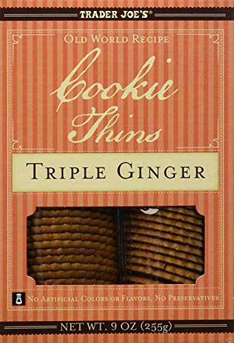 2-Pack of 9-Ounce Trader Joe's Triple Ginger Cookie Thins