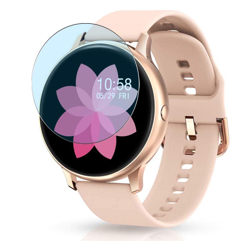 [3 Pack] Synvy Anti Blue Light Screen Protector, compatible with EIVOTOR kw66 SW022 smartwatch Smart Watch Guard Skin [ Not Tempered Glass Protectors ]