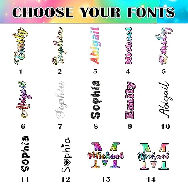 MyPupSocks Personalized Insulated Water Bottle for Kids with Name | Custom Kids Glitter Water Bottle | Custom Gift for Girl | Back to School