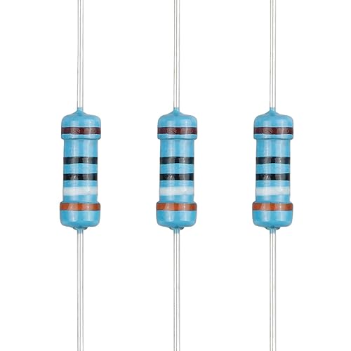 Miniatura 7 de 100 resistencias 12 W (0.5 Watt) 1% tolerancia de película metálica, múltiples valores de resistencia opcional