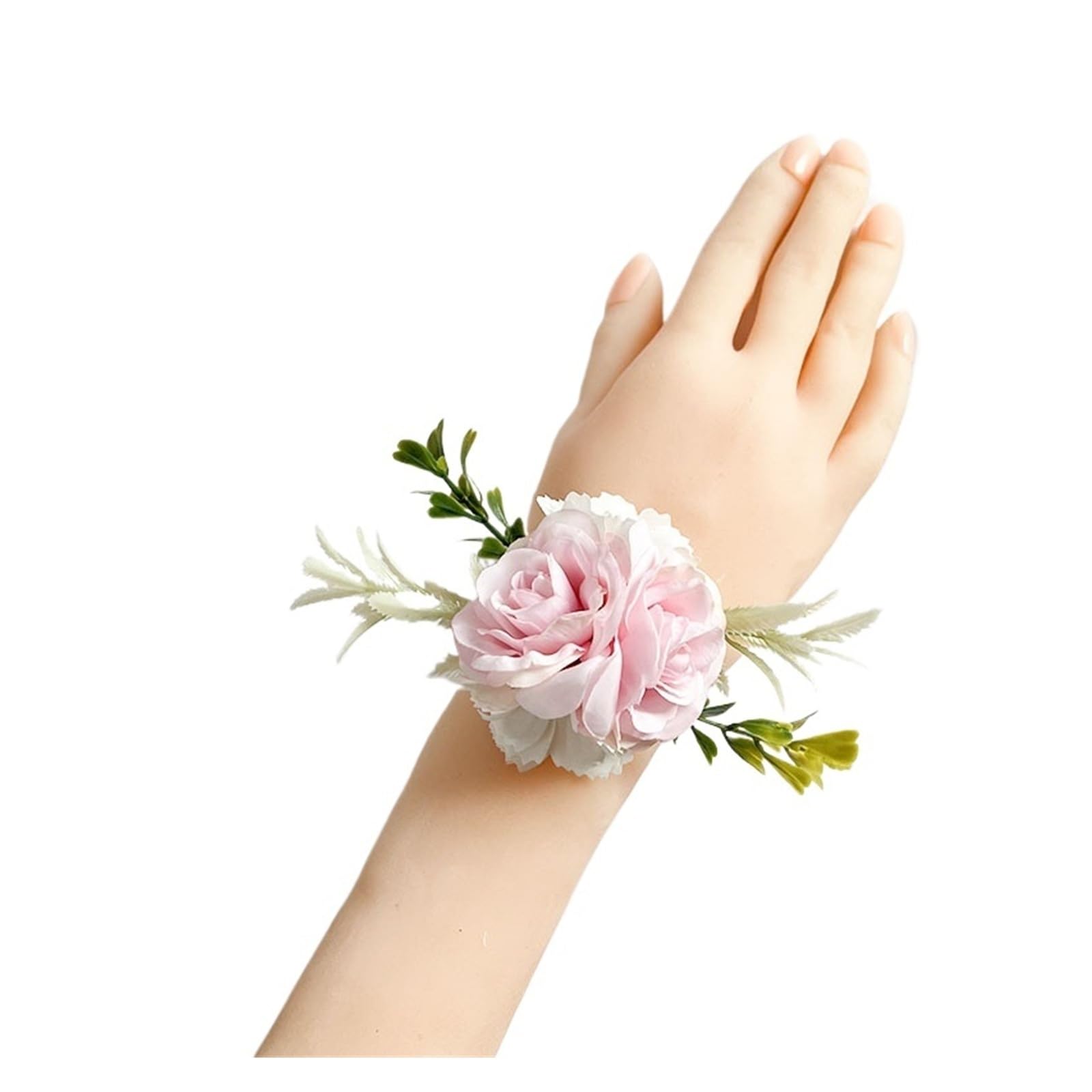 MQFBNNP Wedding boutonniere Prom Boutonniere Wedding Accessories Wrist Corsage(Wrist Corsage E)
