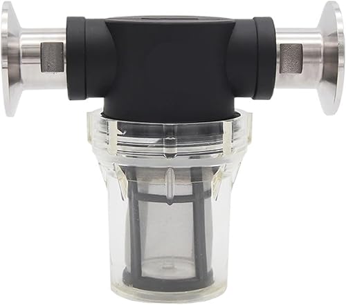 LZYXFP Filtro en línea TC (1.988 in) de 1.5 pulgadas para elaboración casera 150 micrones 100 malla de agua y filtración de cerveza