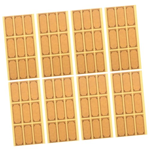 OUNONA Custom Paper Wine Bottle Stickers Handwrite Your Labels Easy Apply Remove Wide Compatibility