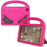 Fire 7 2015 Case,Tinkle ONE Kids Case Shockproof Light Weight Drop Protection Children EVA Case Cover for Amazon Fire 7 Tablet (7 inch Display 5th Generation,2015 Release Only) (Pink )