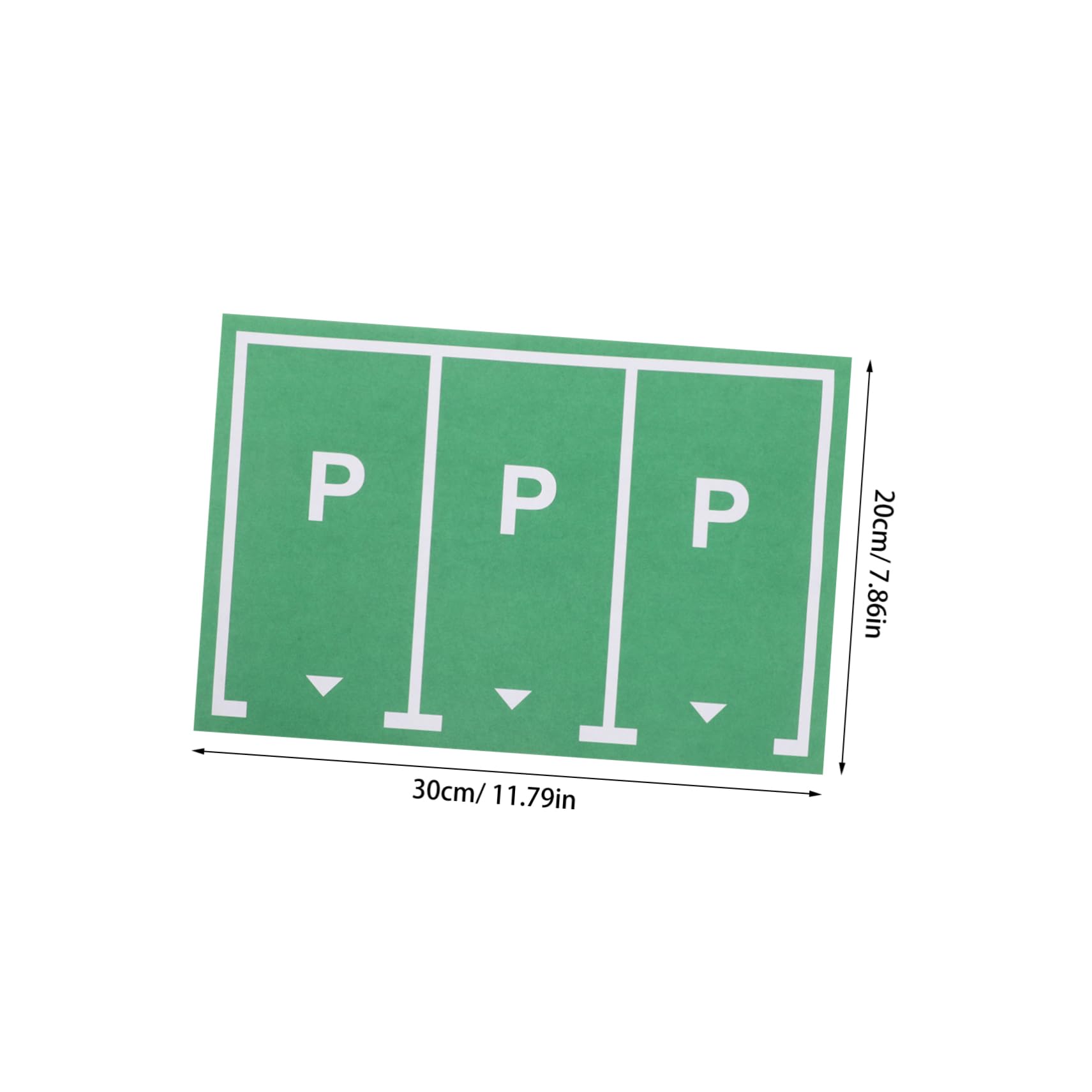 BRIGHTFUFU Car Parking Space Decals 5pcs Boys and Girls Room Wall Stickers Easy Apply Long-Lasting Colors Safe for Playrooms