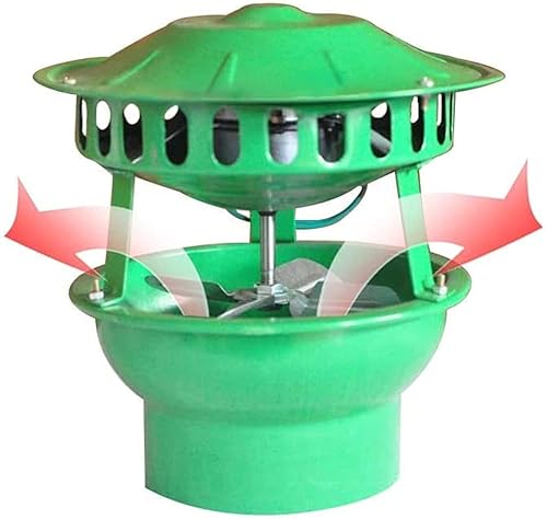 Extractor profesional de conductos de chimenea de 80 W, ventilador de tiro inducido por ventilador de escape para el hogar, humo inducido por polvo,