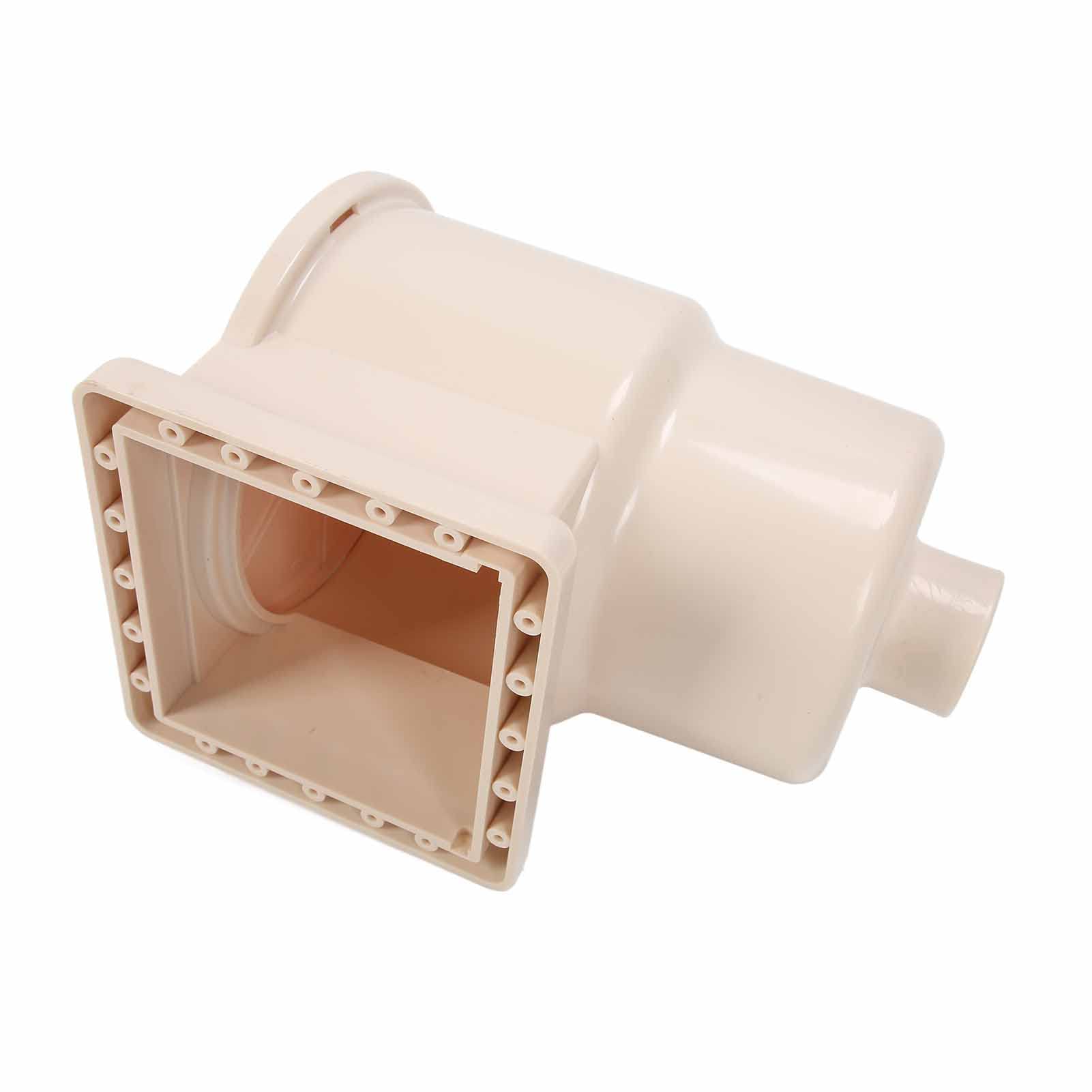 Écumoire de la Piscine 1,5 Pouce Petit Drain | Abs et PVC Lisses | Écumoire de Drainage de la Piscine pour Les piscines/spas commerciaux/commerciaux | 9 Accessoires Inclus