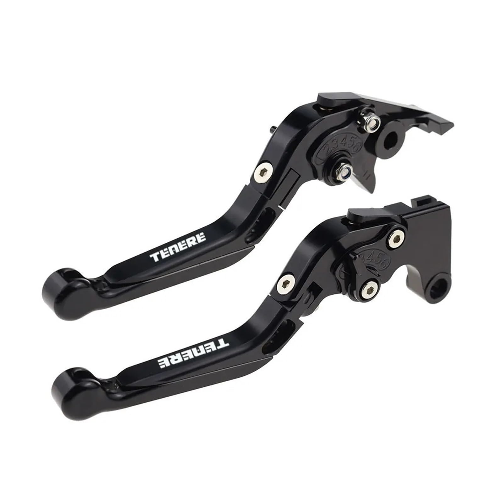 Yxbswbjd 45 Aluminum Alloy Folding Brake Lever For Tenere700 Motorcycle Folding Extendable Brake Clutch Levers(45)