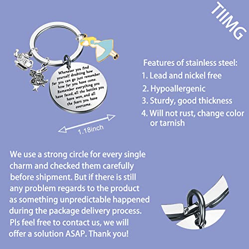 TIIMG Alice Inspirational Quote Gift Movie Fans Gift Motivational Gift for Daughter Granddaughter Niece2