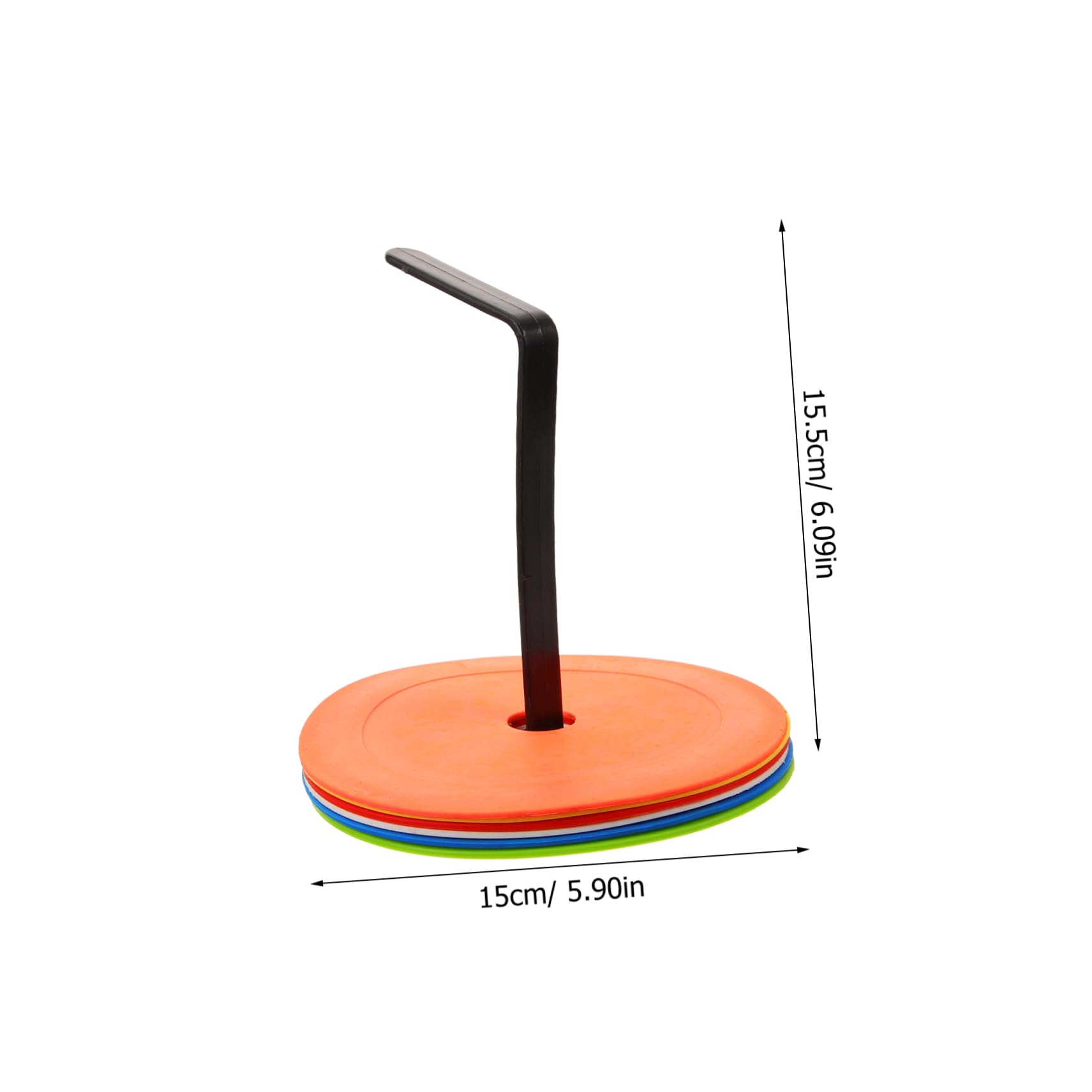 HANABASS Soccer Training Markers 1 Set Football Training Sign Discs Custom Soccer Signs Sports Field Markers