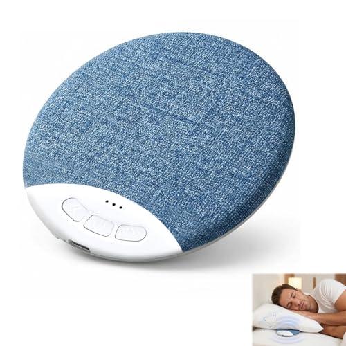 Kissenlautsprecher Bluetooth Ultra Dünner Unter dem Kissen Lautsprecher mit White Noise & Sleep Timer Kabelloser Sleep Pillow Speaker Privater Schlafkopfhörer für Seitenschläfer