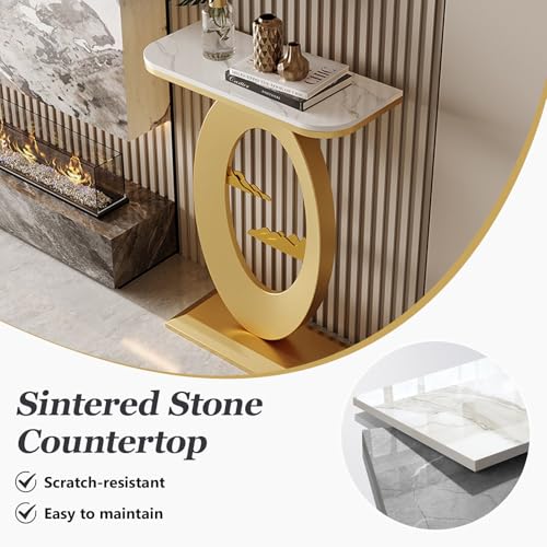 Mesa de entrada moderna con estructura resistente para solucionar pasillos vacíos 6