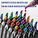 Alcohol Markers, 80 Colors Art Drawing Markers Set for Kids Adults Dual Tip Permanent Sketch Markers, with Organizing Case