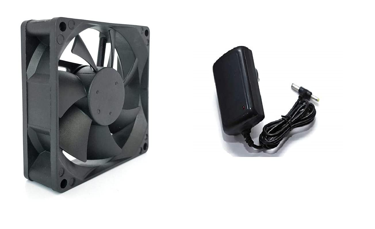 See full amazon price history chart for Techwiz Combo of 12v/2a Power Adaptor & DC COOLING FAN - 80X80X25MM (12 VOLT) for cooling/Exhaust/CPU/Incubator Applications Pack of (2) Techwiz Combo of 12v/2a Power Adaptor & DC COOLING FAN - 80X80X25MM (12 VOLT) for cooling/Exhaust/CPU/Incubator Applications Pack of (2) (B099WKXBW4) Amazon Price History, Amazon Price Tracker