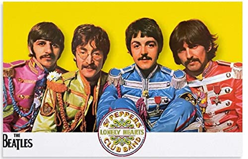 ZYHSB Rock Band Les Beatles Affiches Puzzle en Bois 1000 Pièces Jouets pour Adultes Jeu De Décompression Me677Nr - Les Beatles, Paul McCartney, John Lennon, RIngo Starr, George Harrison ZYHSB Rock Band Les Beatles Affiches Puzzle en Bois 1000 Pièces Jouets pour Adultes Jeu De Décompression Me677Nr