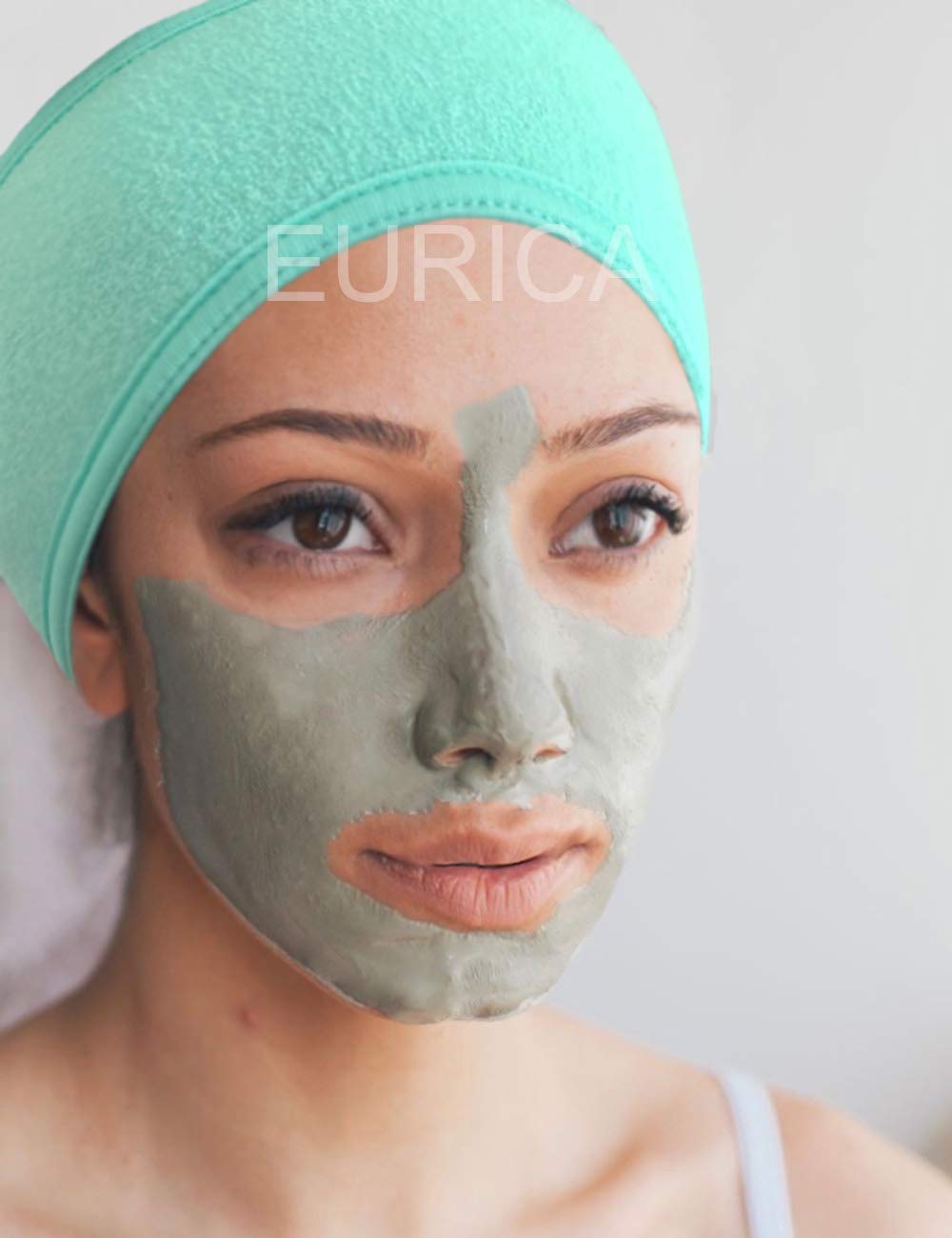 EUICAE Fascia Per Capelli Da Spa (6 Pezzi) - Morbida, Elastica E Regolabile Per Detergere Viso, Makeup E Sport