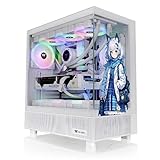 Custom Gaming PC, Ryzen 9 5900X, RTX 5060 8GB, 32GB RAM, 1TB SSD, Windows 11 Pro, RGB Lighting, White Case (Ryzen 9 5900x)