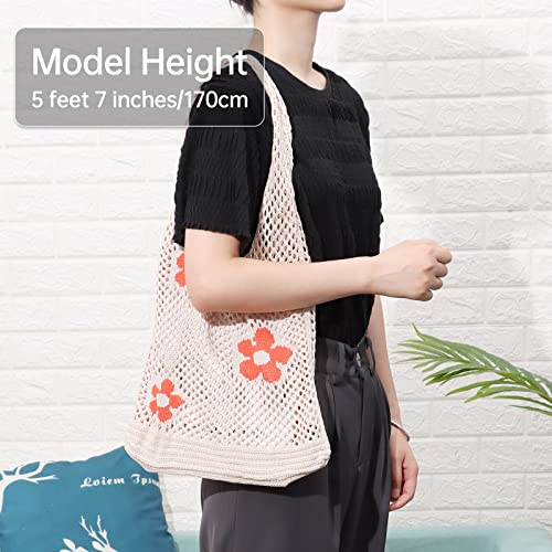 Bolso Tote de Crochet Ovida para Playa y Uso Diario miniatura 6