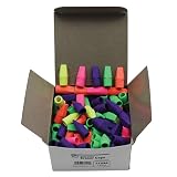 Charles Leonard Pencil Eraser Caps, Latex Free, Assorted Colors, 144/Box (71544) – view 4