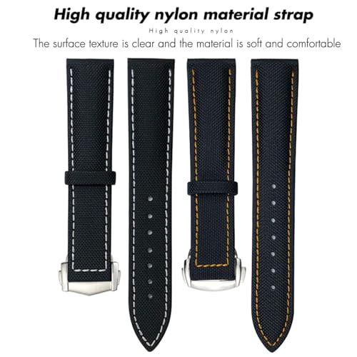 Bracelet de montre en nylon 20mm pour Omega Seamaster