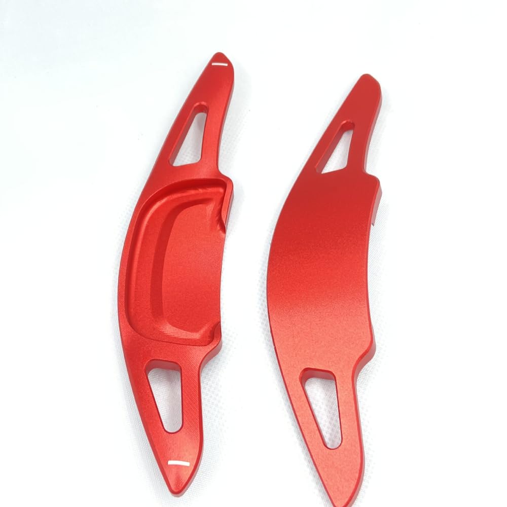 SMOXNMYXH 2PCS Car Wheel Paddle Shifter Steering, for Mazda3 Axela CX-30 40 2020 Paddle Shifter Extended Cover Steerin Interior Accessories,C