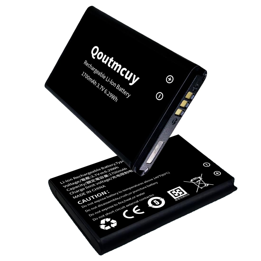 1700mAh Replacement Battery for Steelseries Arctis Pro Wireless,61298RX Headsets, Siberia 800, Siberia 840, H Wireless Gaming Headset Battery Backup Rechargeable 2-Pack