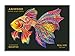Aniwood - Puzzle in legno con figura di animale, Coperchio sagomato nelle dimensioni reali del puzzle, Contiene pezzi unici a forma di animali (Medium, Pesce Dorato)