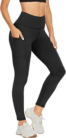 NexiEpoch Buttery Soft Leggings for Women - High Waisted Capri Tummy Control Yoga Pants for Workout, Running Reg & Plus Size