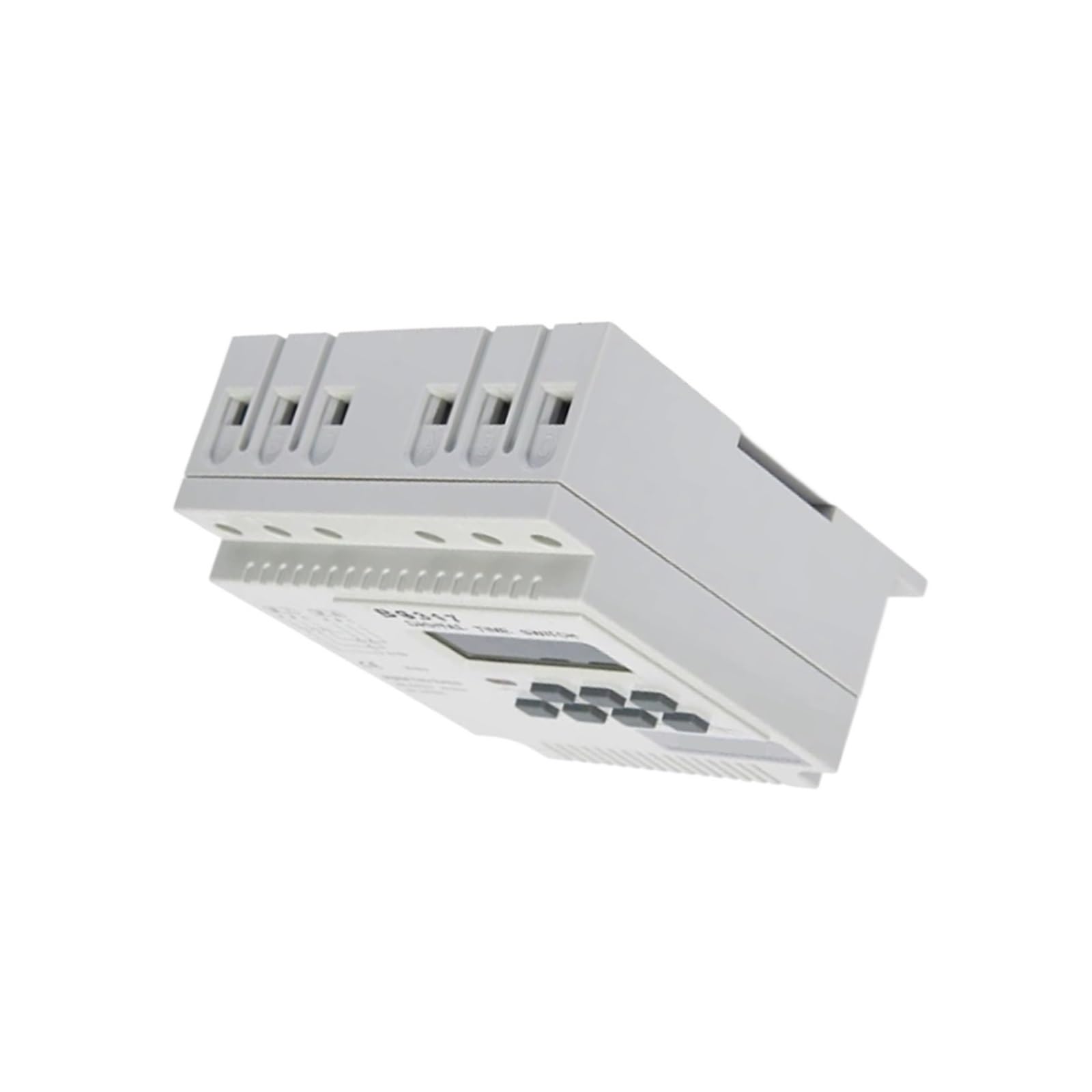Relè temporizzatore Timer elettronico programmabile trifase 400V con 16 Volte di accensione/spegnimento al Giorno Intervallo di impostazione 'Ora 1 min-168 Ore