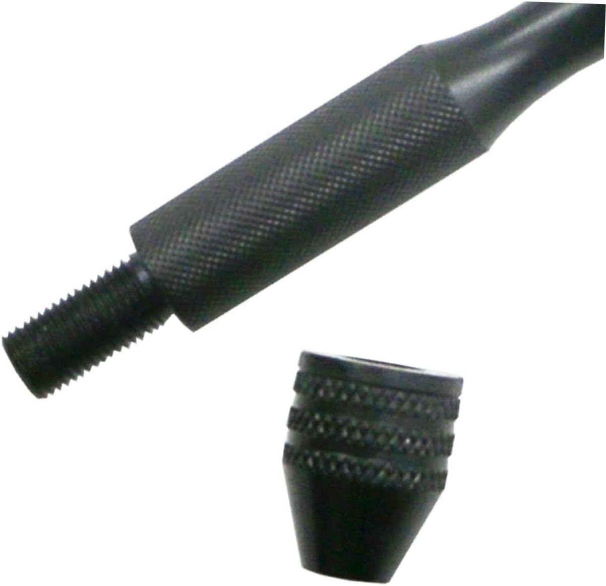 Adjustable Chuck Hand Drill Pin Vise Drill Black for Models Hobby Wood Resin Jewelry