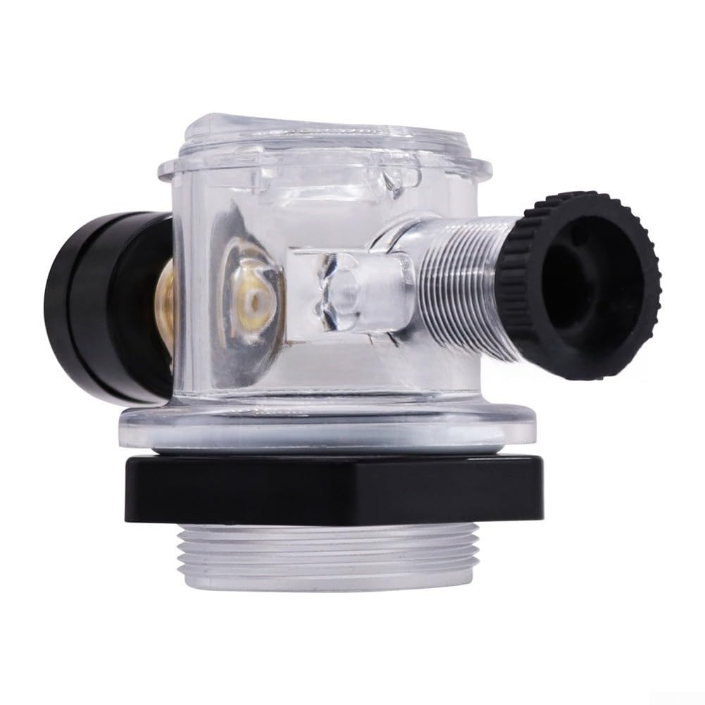 Jauge Pression 60psi Plastique pour affichage Jauge Pression | pour affichage , lecture pour facile nuit, boîtier pour robuste, 60psi max, entretien piscine simplifié