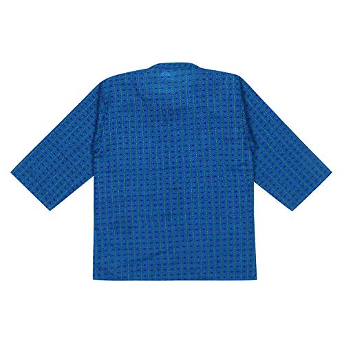 Image of superminis Baby Boys Traditional Ethnic Wear Handloom Cotton Solid Pattern Kurta With Pyjama Set